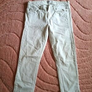 Women's size 30 waist White jeans
